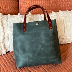 KMM leather mini tote